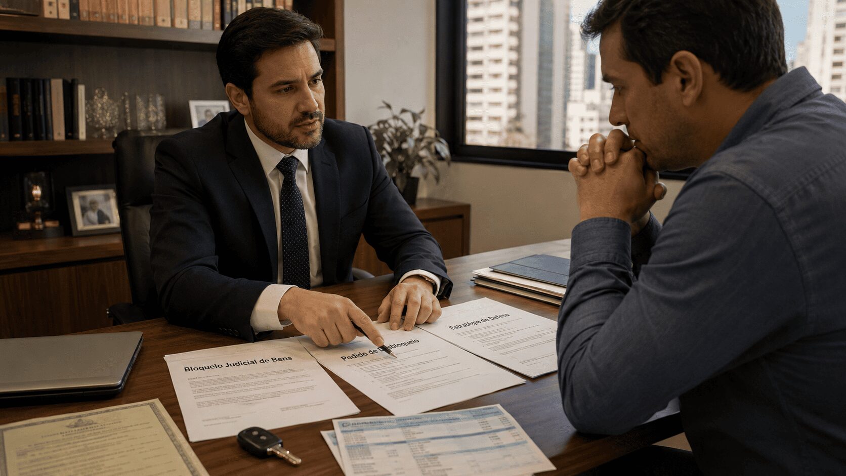 como liberar bens bloqueados em processo criminal